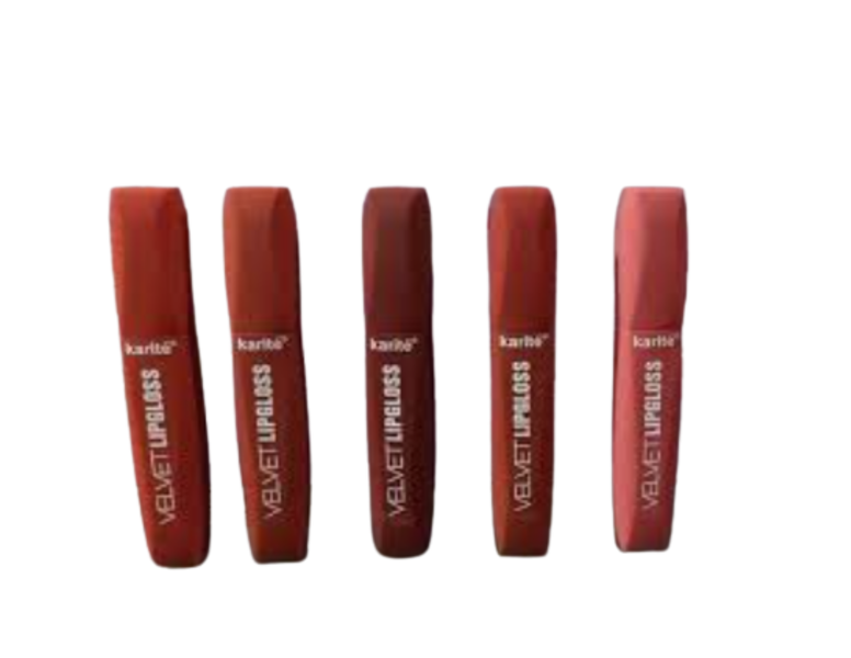 Karité Velvet Lip Gloss 5-Piece Set