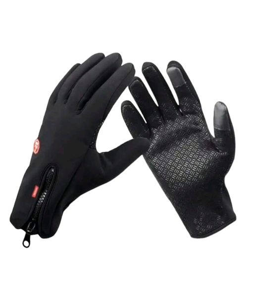 Warm Black Sports Gloves