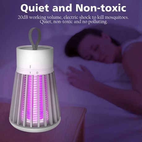 Non-toxic Portable Rechargeable Electric Mosquito Killer Lamp