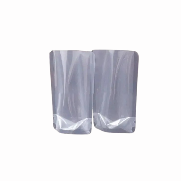 100 Piece Stand-Up Heat Sealable Pouch Bags - No Zipper - 100mm x 175mm