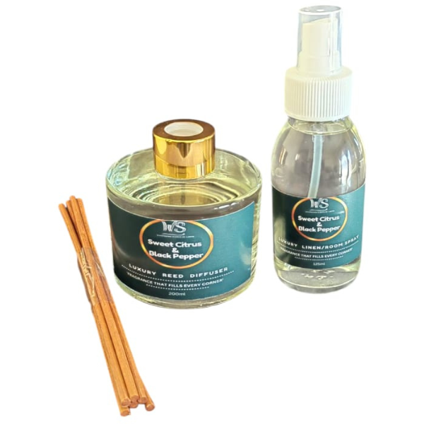 Reed Diffuser &amp; Linen/Room Spray Combo