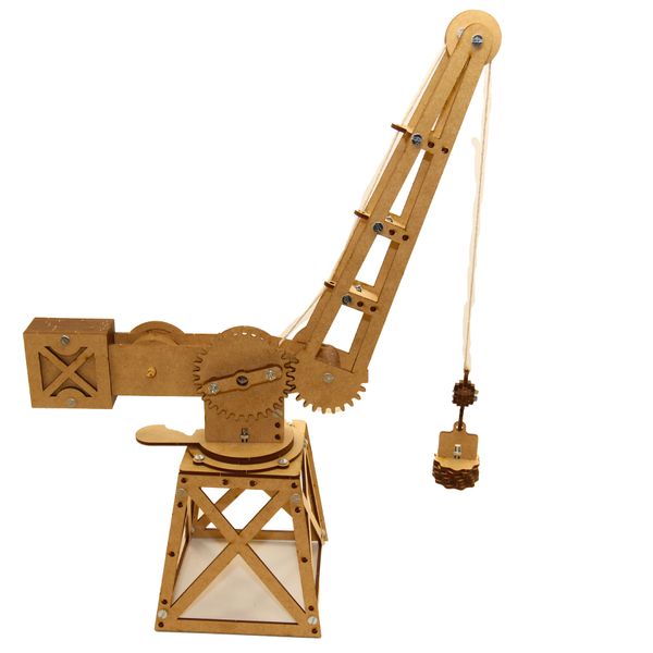 Brain Boltz - Bolted Structural Kits - Dock Crane - Build it Yourself