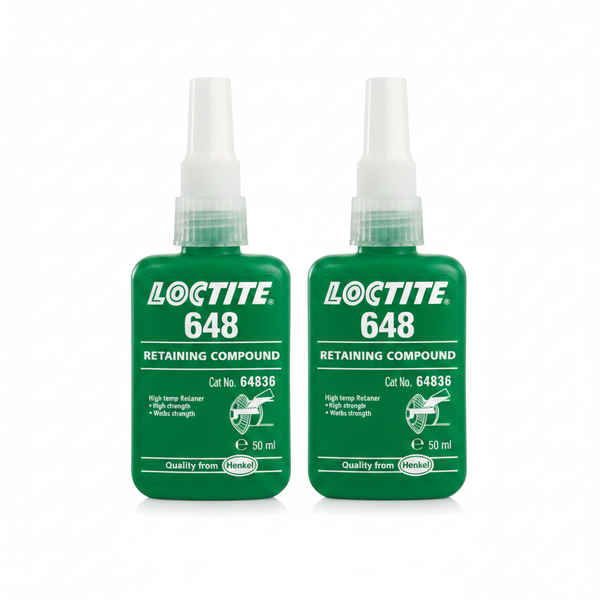 Loctite Hi Temp Retaining Compound 50ml (Green) - 2 Pack