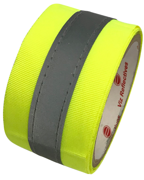 TEMY Warning Band Flu Yellow 50mm x 50m