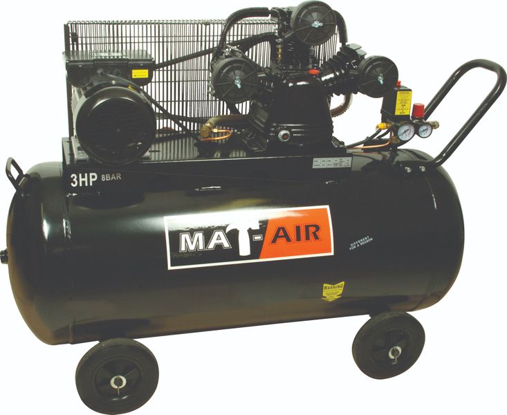 Matair Belt Drive 100 Litre Single Stage Compressor 2,2 Kilowatt