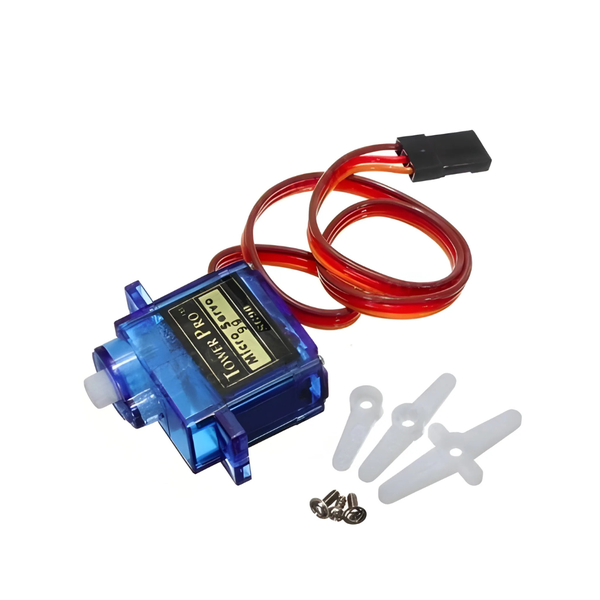 CMU Micro Servo 9G SG90 3-7.2V 180 with Nylon Gears &amp; 3 Horns