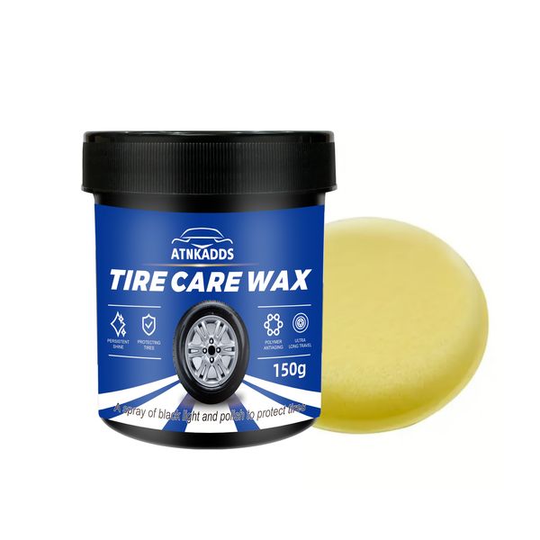 ATNKADDS Tire Care WAX 150g Ultimate Tire Shine Spray &amp; Dressing High Gloss