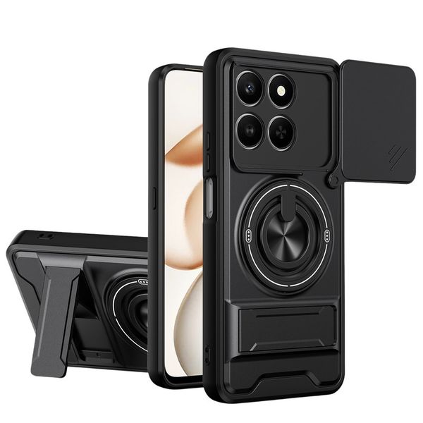Sliding Camera Holder Phone Case Compatible With Honor 400 Smart /X7D