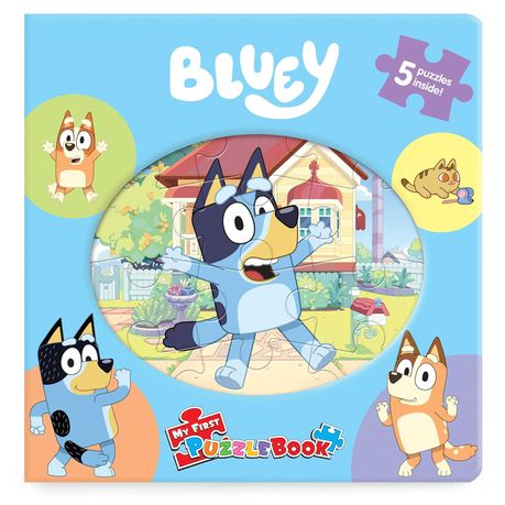 Bluey - My First Puzzle Book Image