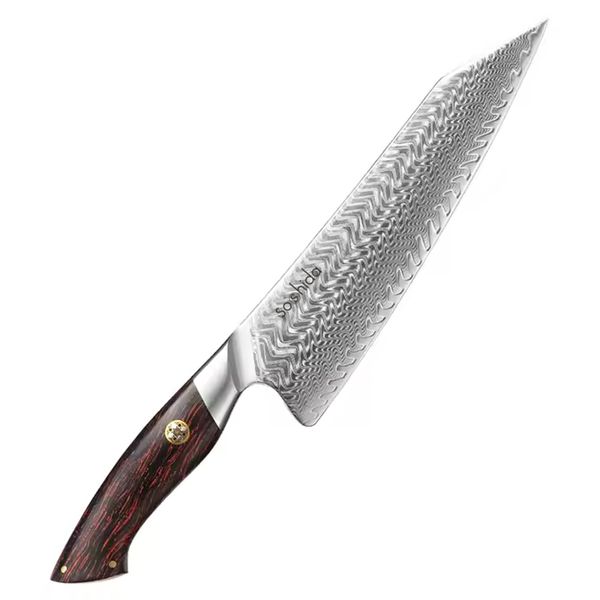 Soshida ApexPro 73 Layer Damascus 8.5" Chef Knife