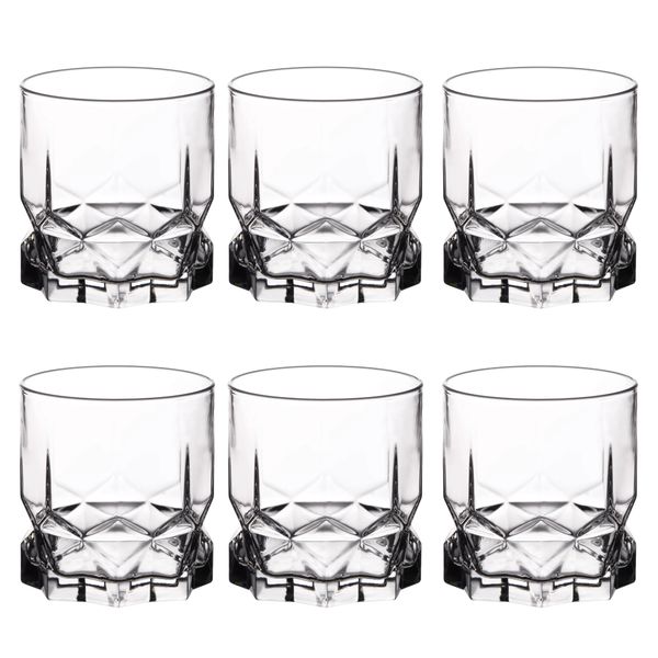 Future Whiskey 6 Piece 325ml Glass