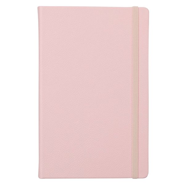 Leatherpress Quartz Pink Genuine African Leather Notebook
