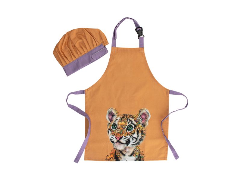 Maxwell and Williams Wild Planet Apron and Hat Set - 41X55cm