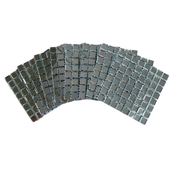 Mosaic Tiles Mirror 10x10mm (small tiles for crafting)