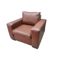 Manhattan Supeb Leather Single Couch / Armchair
