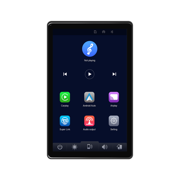 8" Wireless CarPlay Android Auto Touch Display with Bluetooth and FM