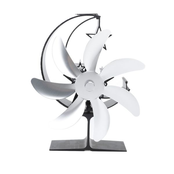 Seven Blade Gold Moon Fan Silent Warm Air Circulation