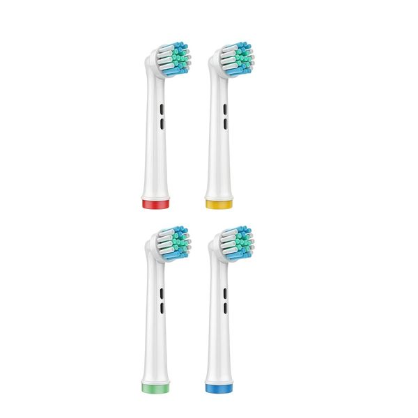 4 Pack Replacement Toothbrush for Oral B Compatible Electric Brush Heads