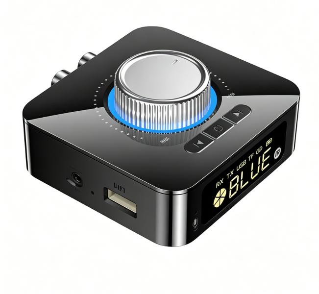 Bltunoed 4-in-1 Bluetooth Adapter and Audio Receiver, Bluetooth 6.0