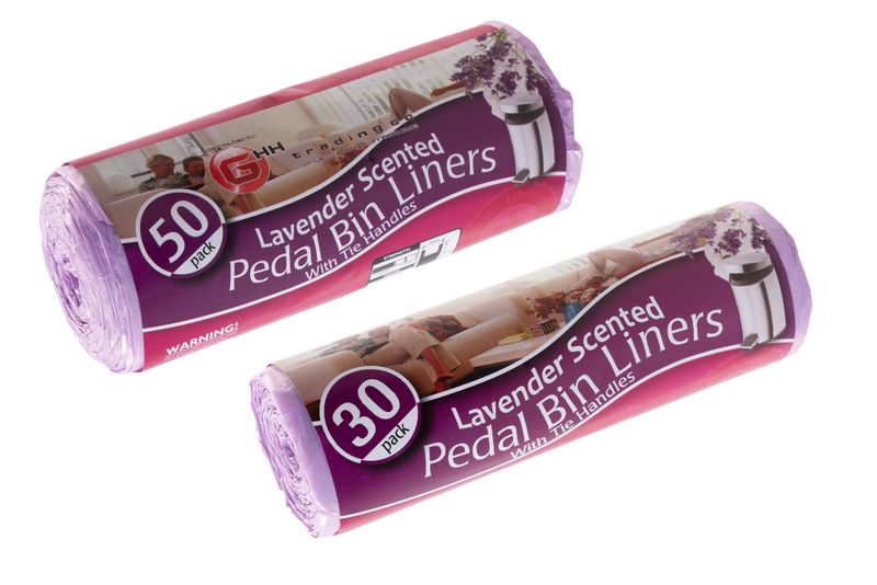 Scented Bin Liners Lavender - 2 pack