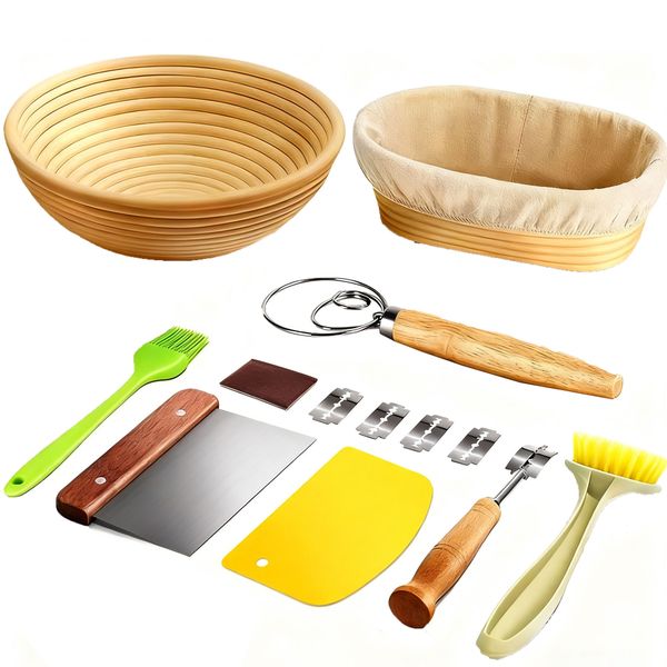 Sourdough Bread Baking Supplies Round and Oval Bread Making Supplies Tools