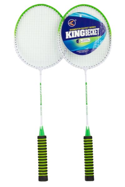 A Pair Of Badminton Rackets