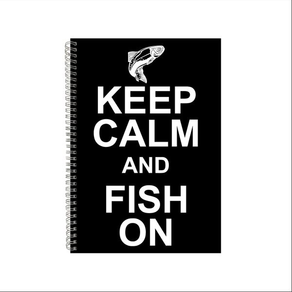 Fishing Notebook Fisherman Gift Idea A4 Notepad Pad 34