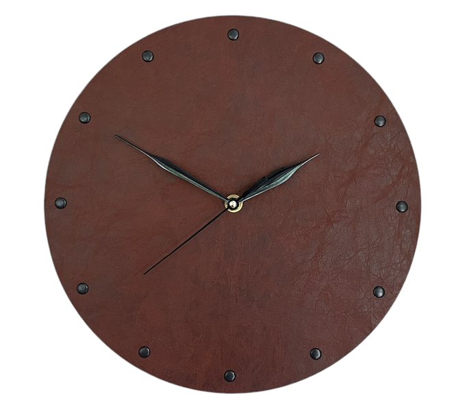 Tentutu Wall Clock Faux Leather