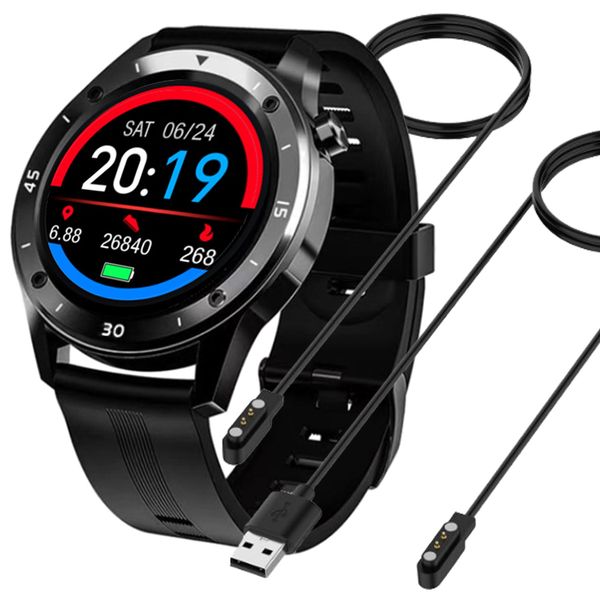 FocusFit F22 Pro Smartwatch and Fitness Tracker With 1 Extra Charger