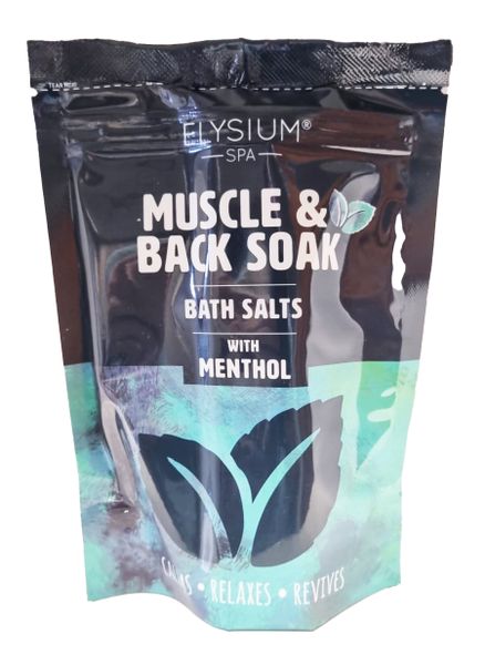 Elysium Spa Muscle &amp; Back Soak With Menthol 450g
