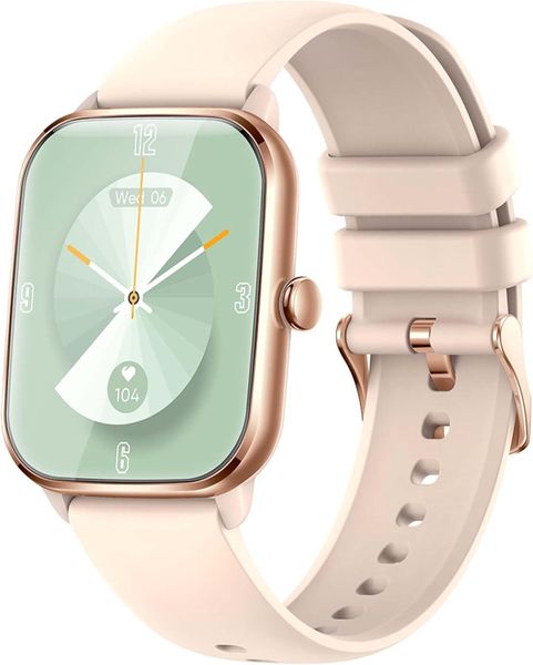 HD Smartwatch Fitness Tracker - Rose Gold | Sleep, Steps, SpO Monitoring