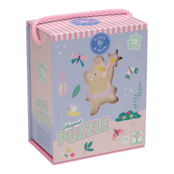 Floss &amp; Rock 12 Piece Shaped Puzzle Enchanted