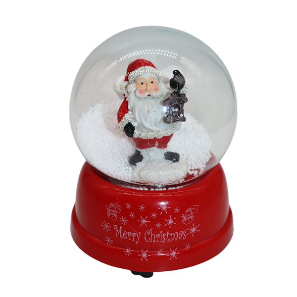 Classic Traditional Christmas Snow Globe