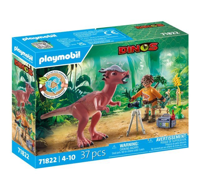 Playmobil Dinos - Stygimoloch Observation Playset - 37 Pieces