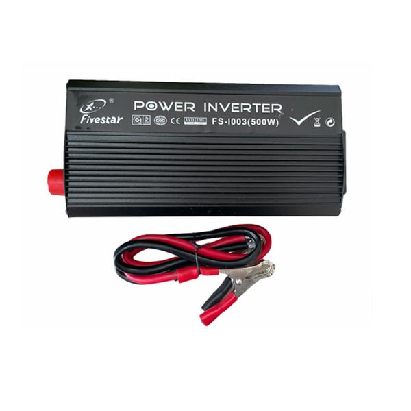 500W Black Inverter Modified Sine Wave