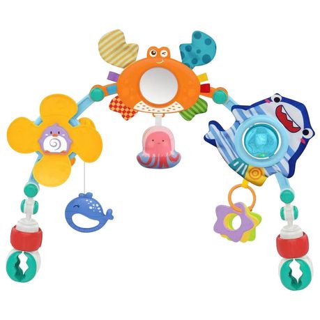 Baby on sale bed toys