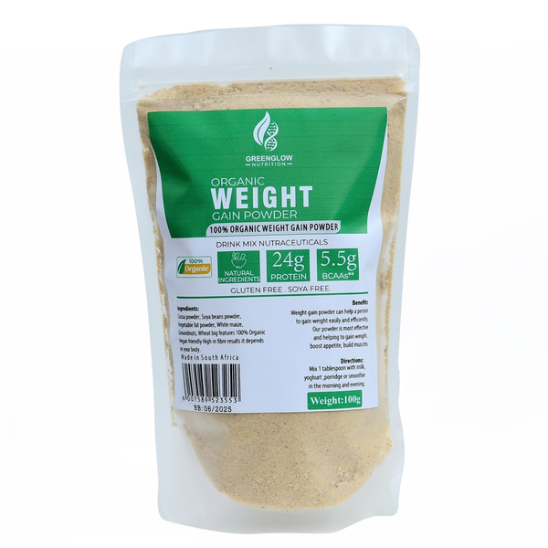 Greenglow 100% Organic Weight Gain Powder