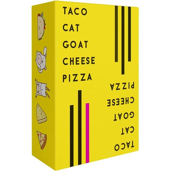 Taco Cat Goat Cheese Pizza - A Fun Card Game.