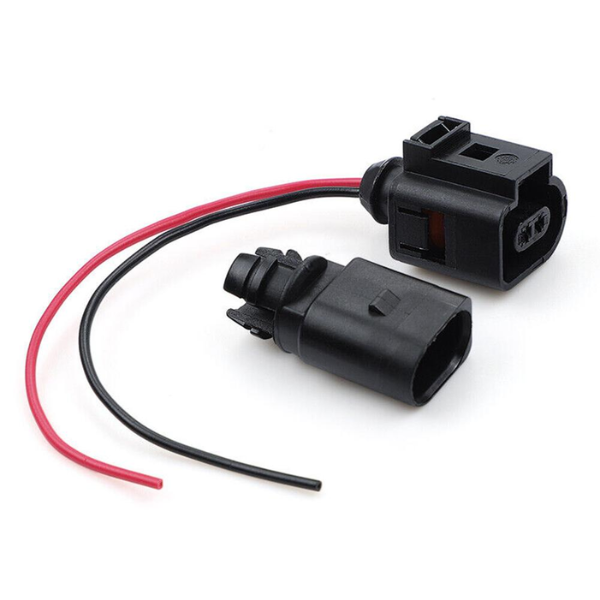 Temperature sensor with plug suitable for audi vw ambient air
