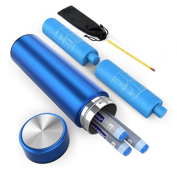 Medication Refrigerator Bottles,Insulin Refrigerator Cups -With Thermometer