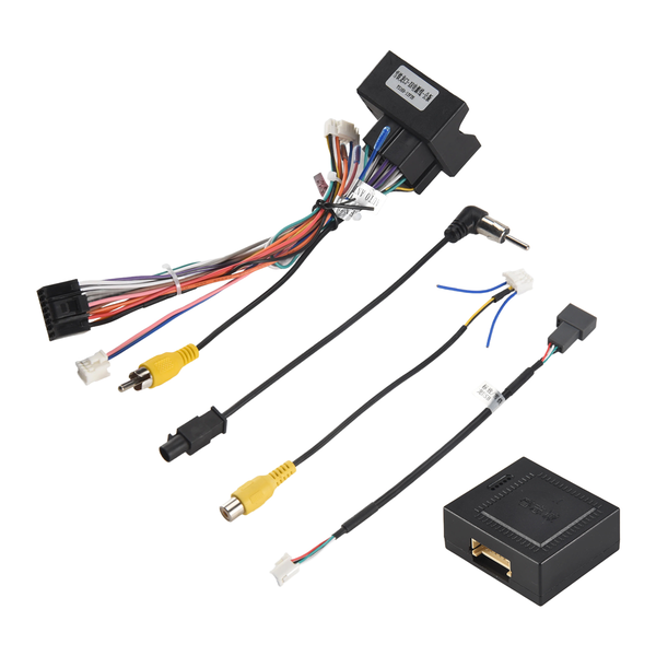 Stereo Audio 16 PIN Android Power Wiring Harness Adapter + Canbus Box