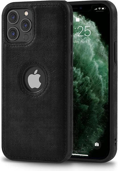 INFOSUN Compatible with iPhone 11 Pro Max Leather Case Cover