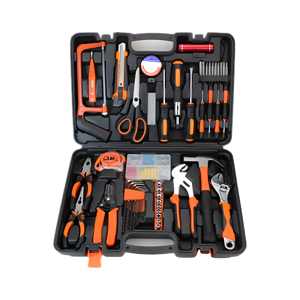 50pcs Multifunction Home Hardware Tool Set With Storage Case