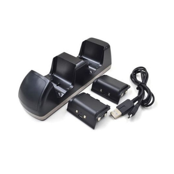 Mimd Dual Charging Stand &amp; Double Battery Pack for Xbox One