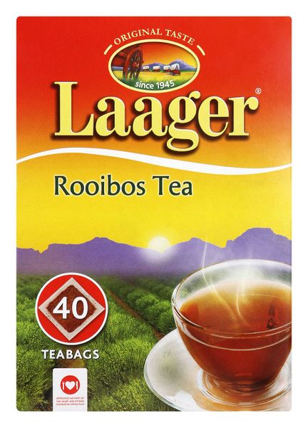 Laager Rooibos Tea 40's Pack of 6
