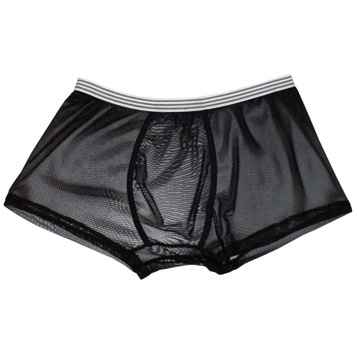 Nucleus Mesh Men's Shorty Boxer Briefs in Black | Shop Today. Get it ...