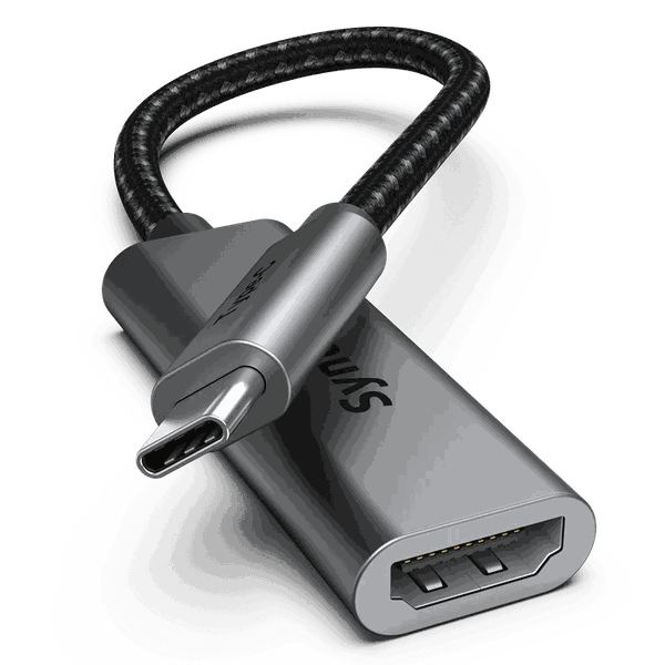 Syntech - USB C to HDMI Adapter - Grey (1 Pack)