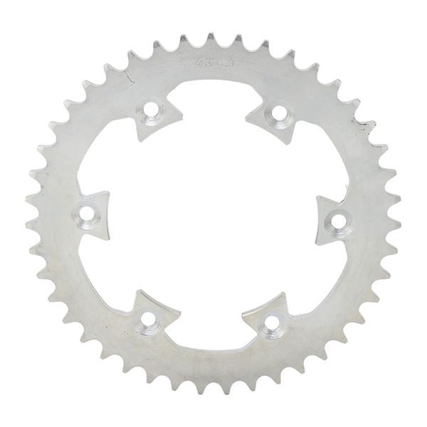 520 43T Steel Motorcycle Rear Sprocket Oil Corrosion Resistant