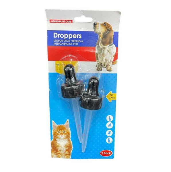 Pet Medicine Droppers Duo For Cats And Dogs