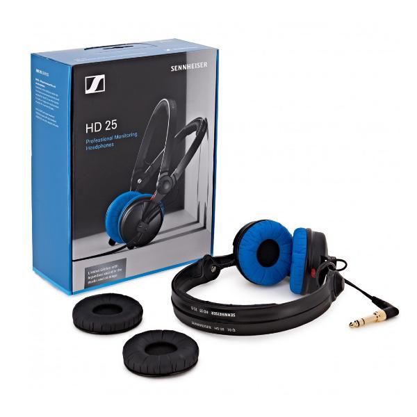 Sennheiser HD 25 Blue - Limited Edition Professional Monitoring Headphones